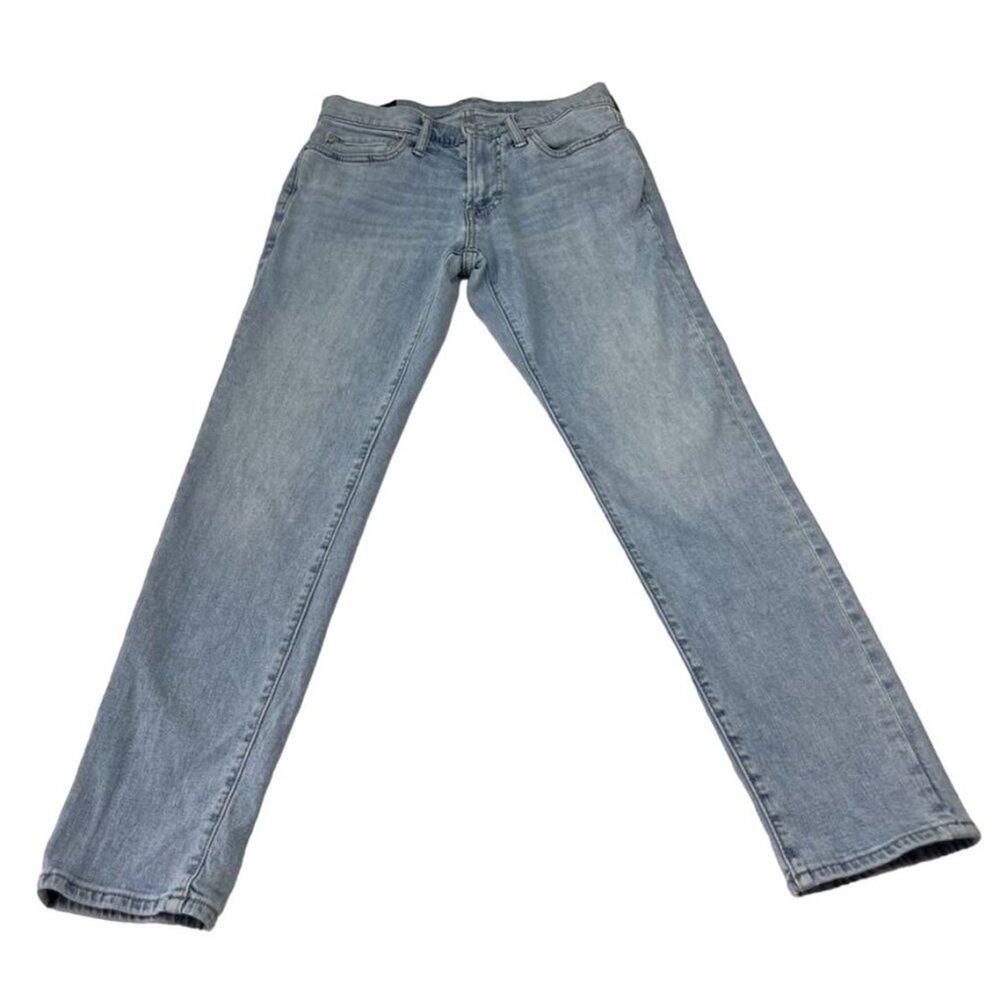 Abercrombie & Fitch Jeans Men's 28x30 Skinny Stretch Light Wash Mid-Rise - Picture 1 of 14